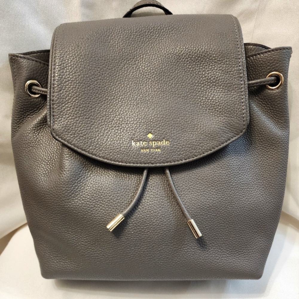 Kate Spade Grey Backpack